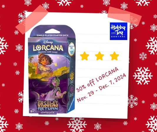 30% off LORCANA Nov. 29 - Dec 7 2024