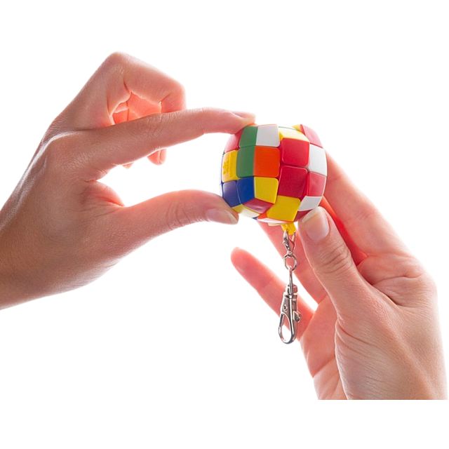 Pillow Cube Key Chain