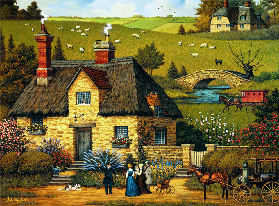 Charles Wysocki Tall Sea Tale 1000pc