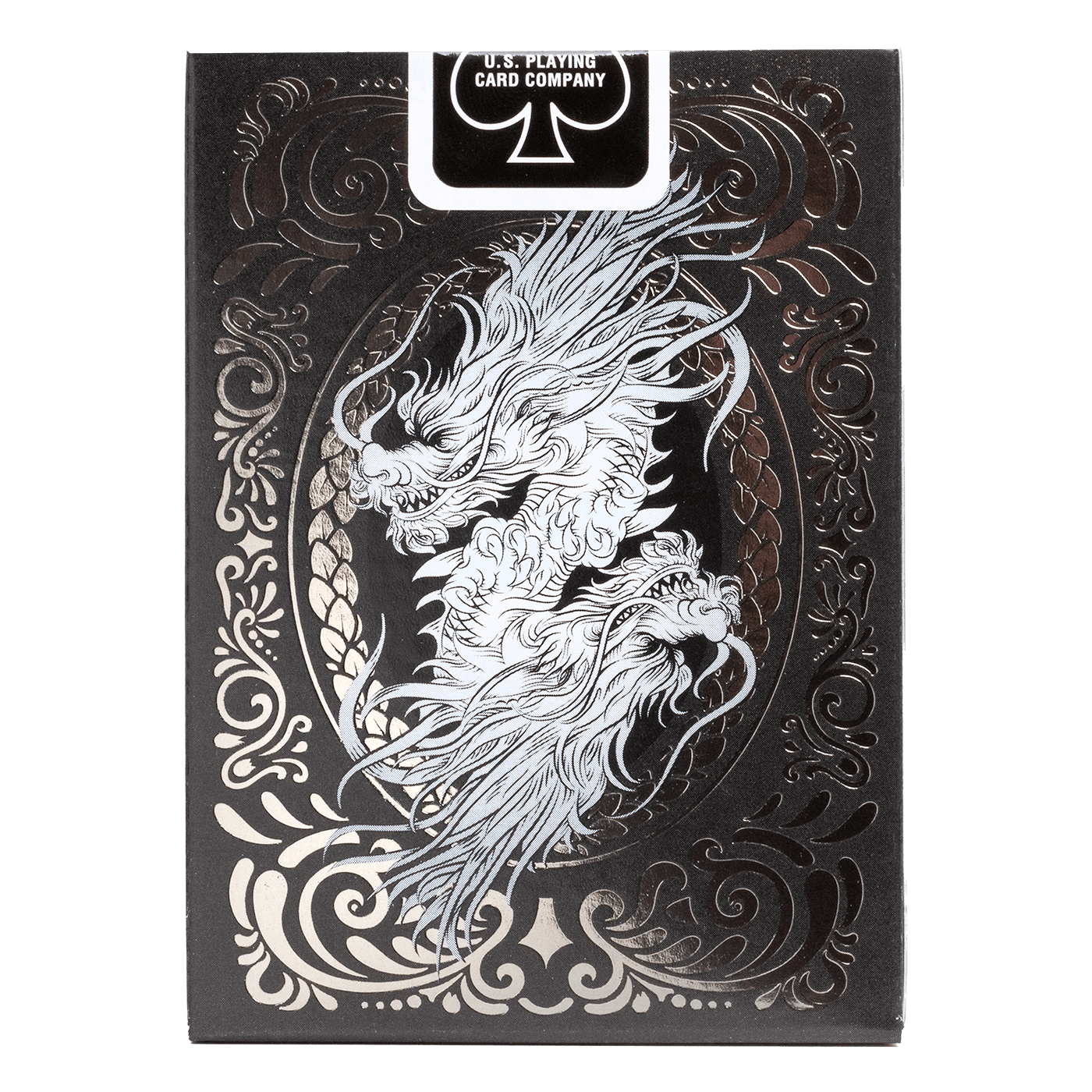 Bicycle Dragon Black Playing Cards