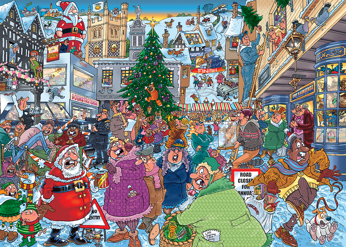 Wasgij? #19 Santa Dash! 2X1000pc
