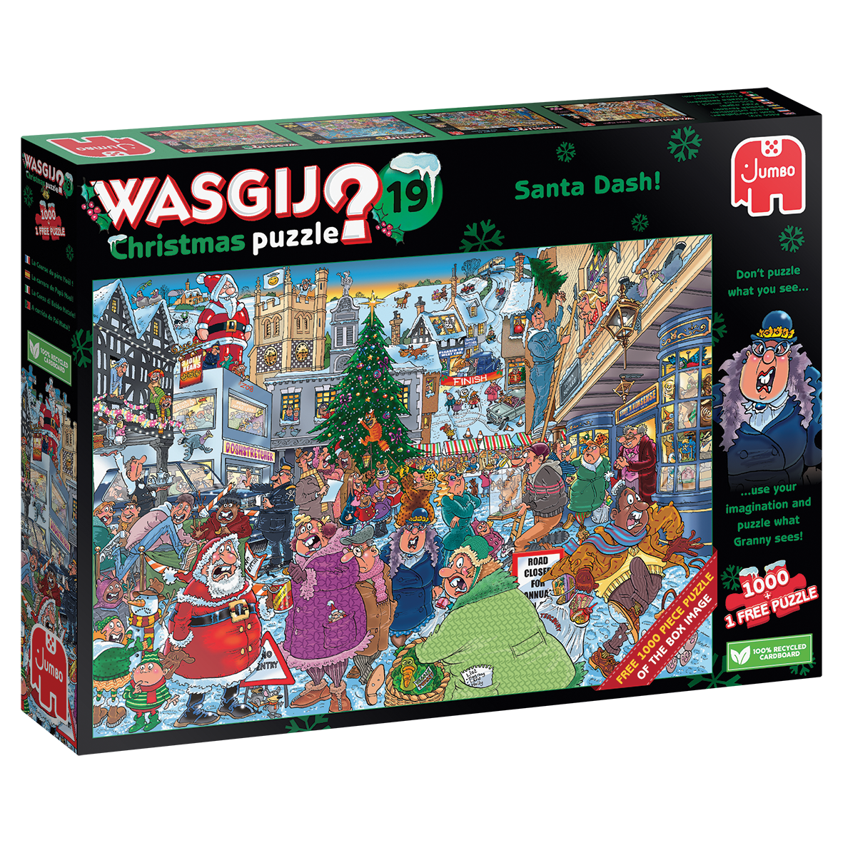 Wasgij? #19 Santa Dash! 2X1000pc