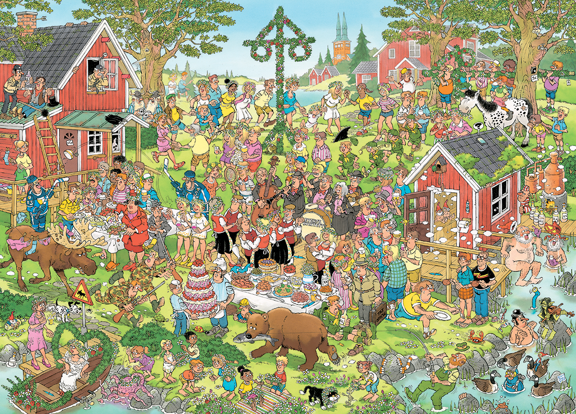 Midsummer Festival 1000pc JVH