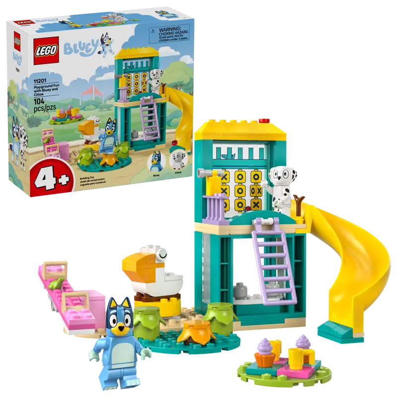 Playground Fun with Bluey and Chloe