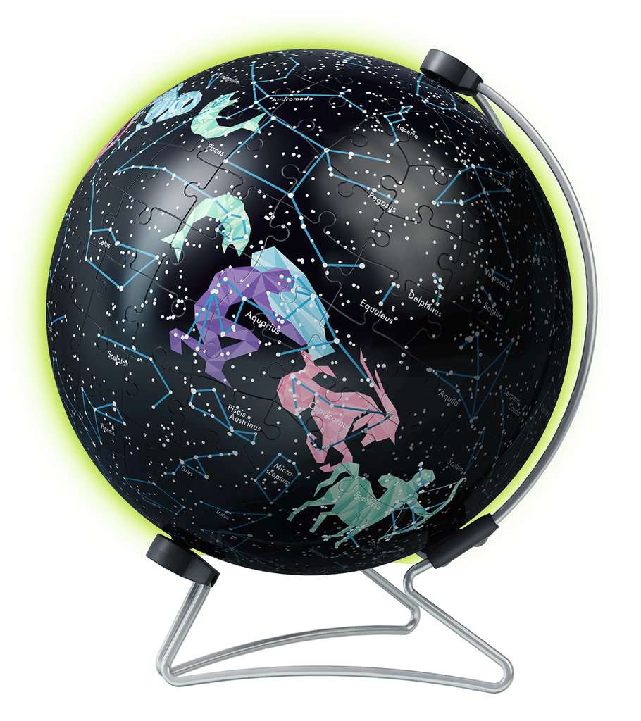 3D Glow in the Dark Star Globe 190pc