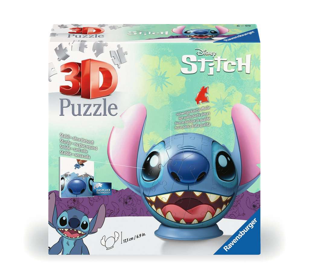 Stitch with Ears 72pc 3D
