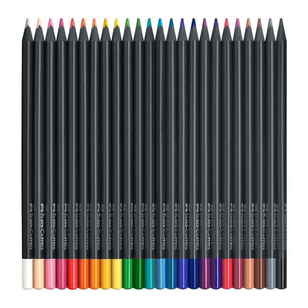 24 Colored Pencils Back Edition
