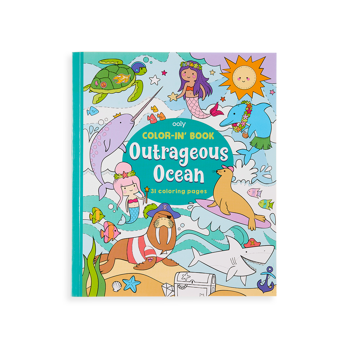 Color-In' Book Outrageous Ocean