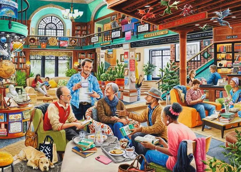 Turn the Page Book Club 1000pc