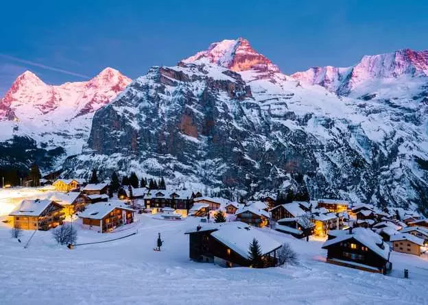Beautiful Mountains Bernese Oberland, Murren 1000pc