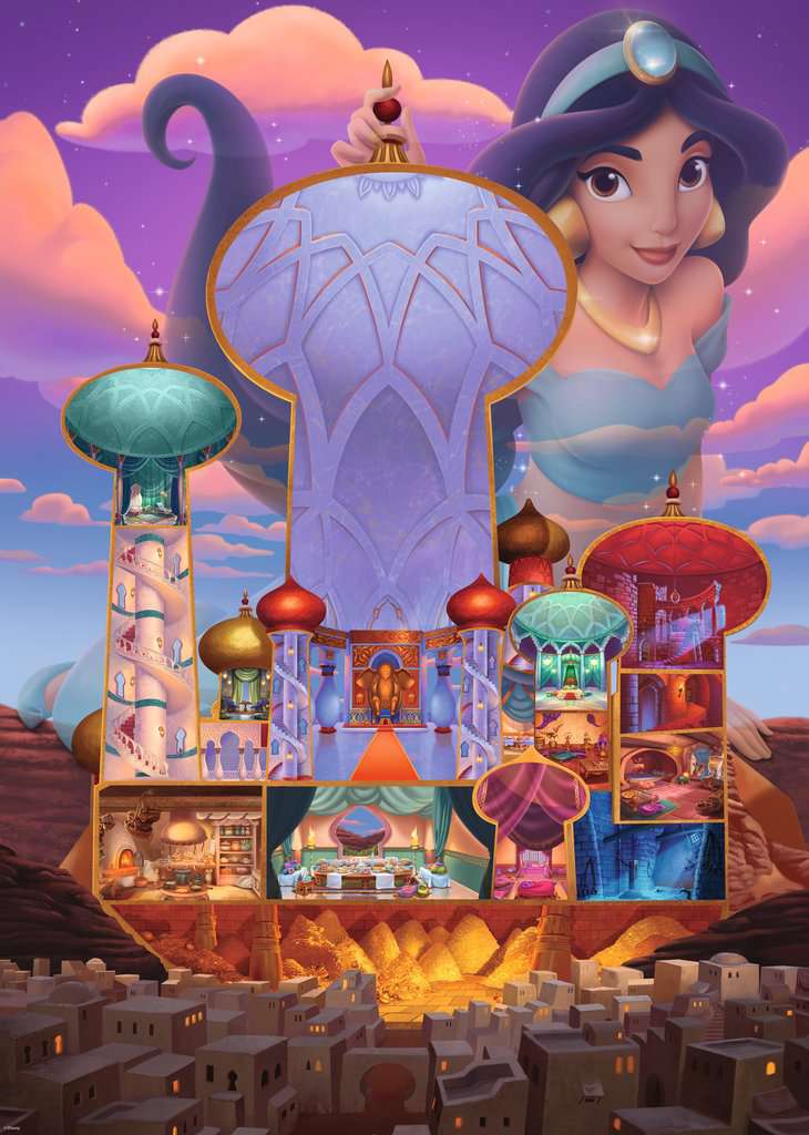 Disney Castle Collection: Jasmine 1000pc