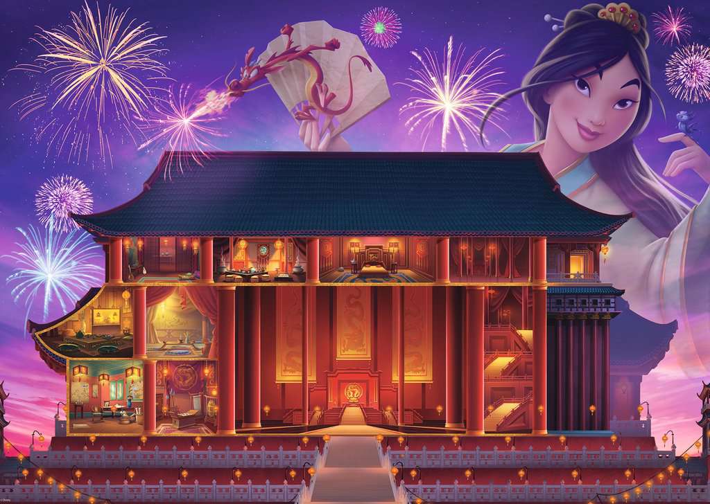 Disney Castle Collection: Mulan 1000pc