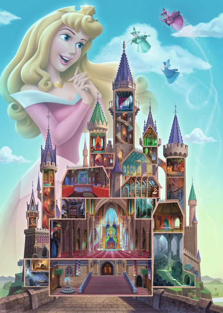 Disney Castle Collection: Aurora 1000pc