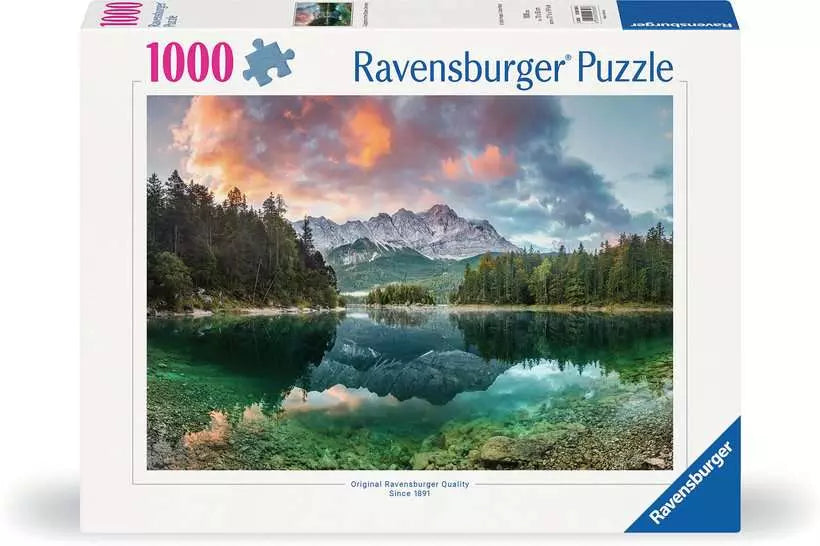 Zugspitze at the Eibsee, Germany 1000pc