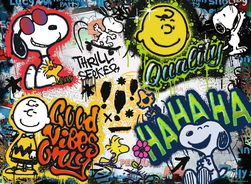 Peanuts Graffiti 500pc puzzle