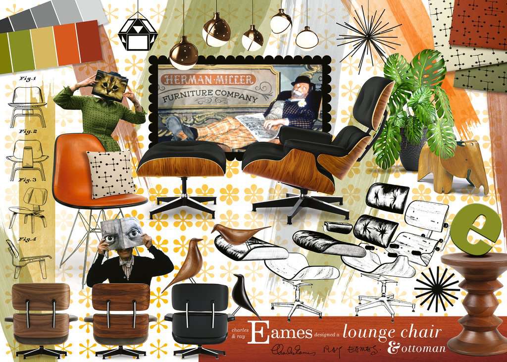 Eames Design Classics 1000pc