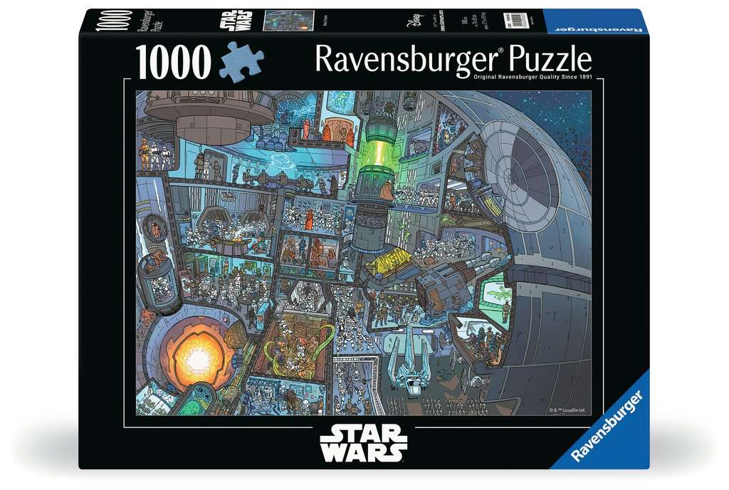 Star Wars Where's Wookie 1000pc