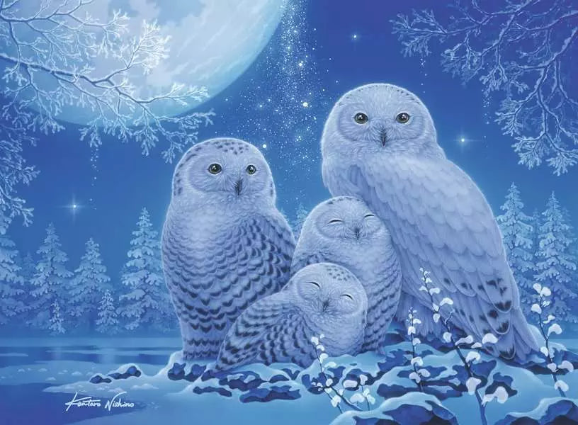 Owls in the Moonlight 500pc