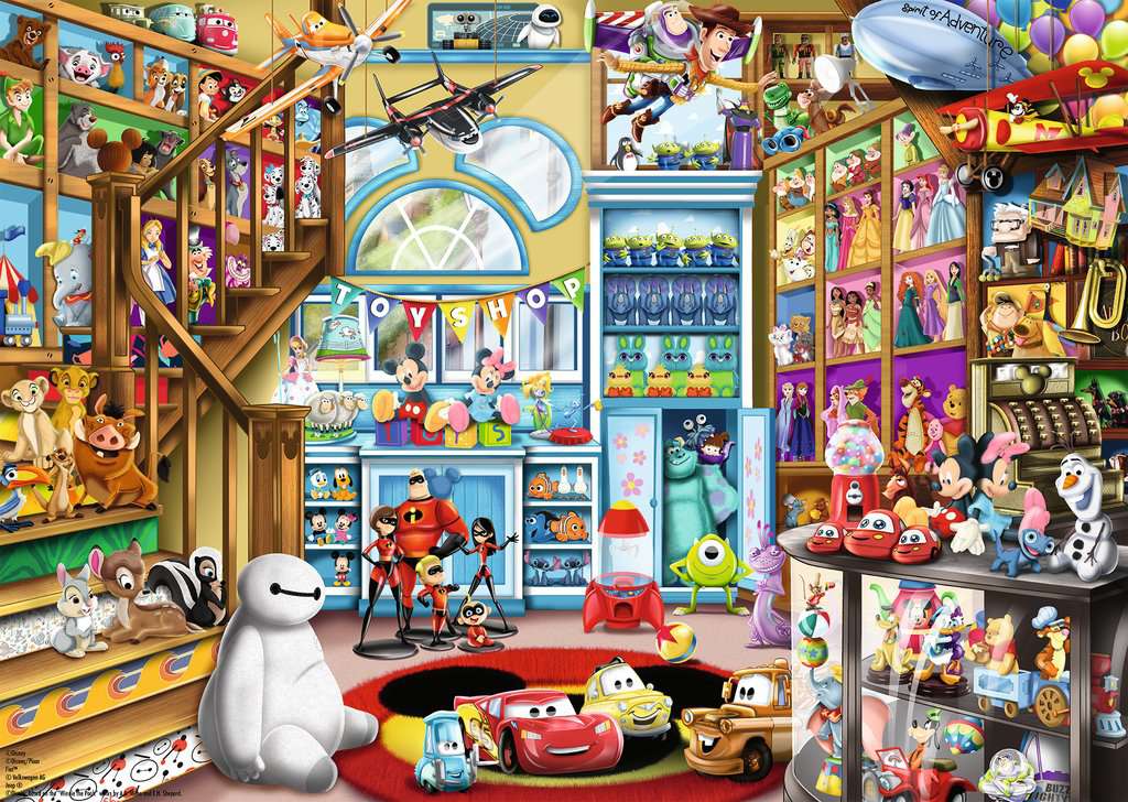 Disney & Pixar Toy Store 1000pc