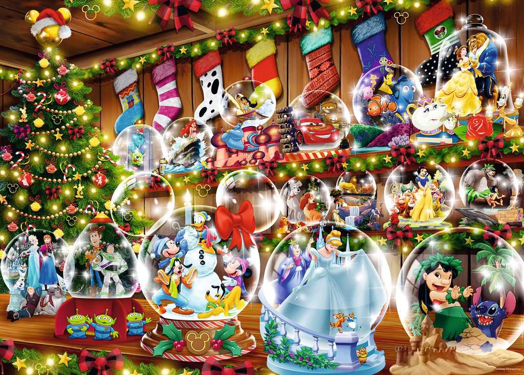 Disney Snow Globes 1000pc
