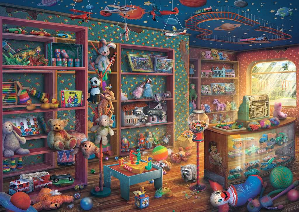 Abandoned: Tattered Toy Store 1000pc