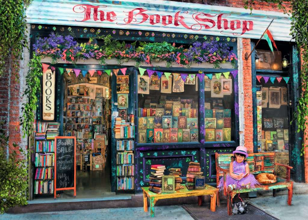 The Bookshop 1000pc