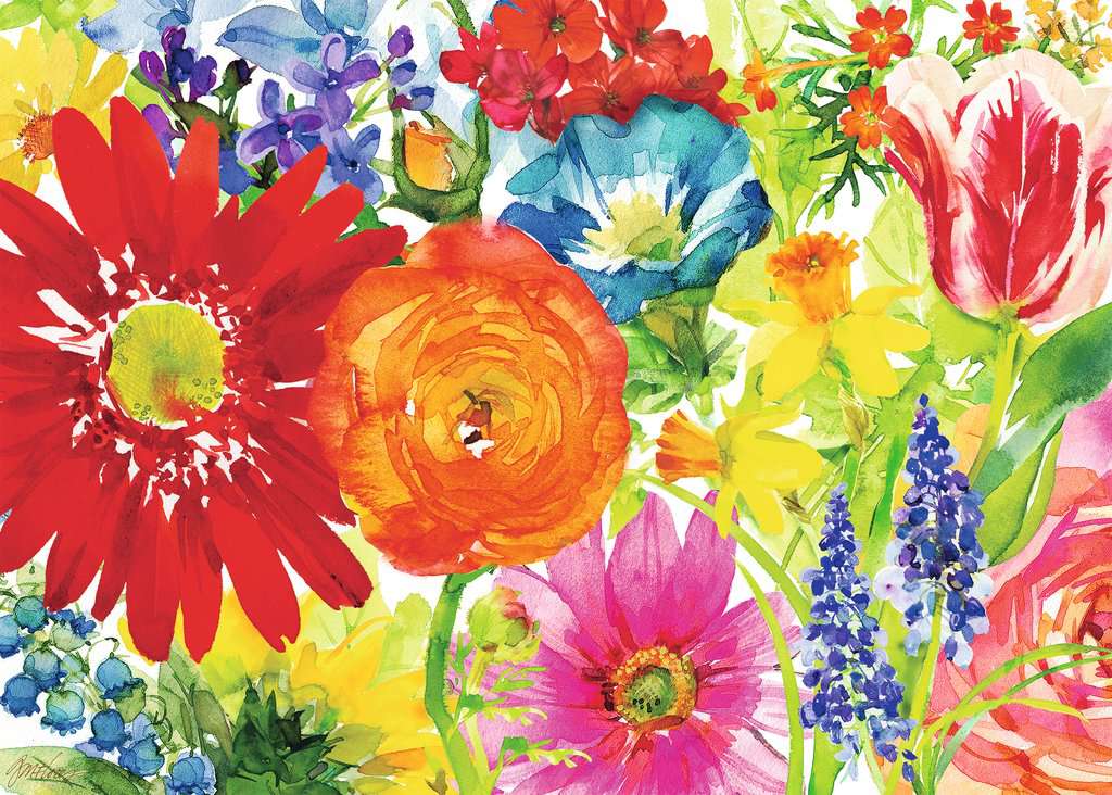 Abundant Blooms 1000pc