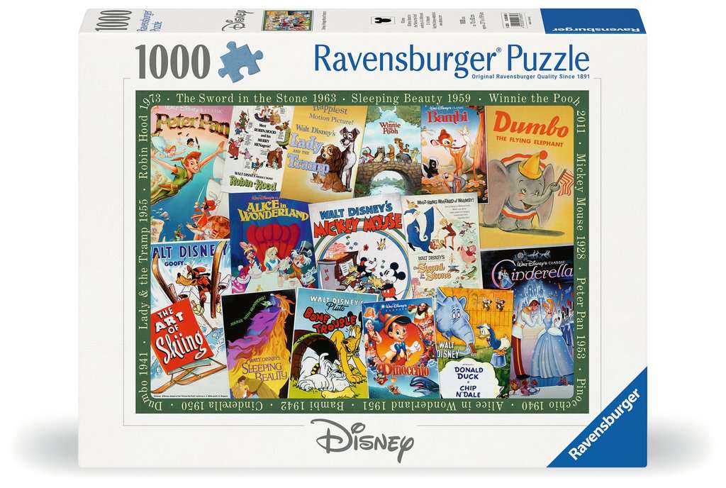 Disney Vintage Posters 1000pc