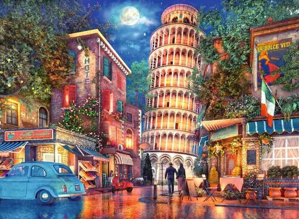 Evening in Pisa 500pc