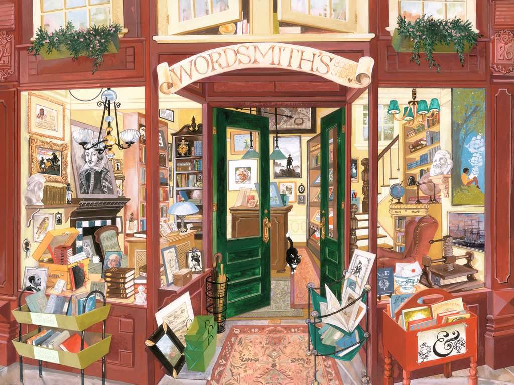 Wordsmith's Bookshop 1500pc