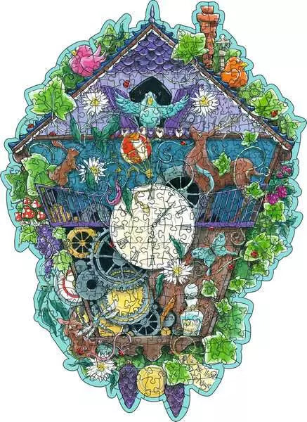 Cuckoo Clock 300pc Wooden puzzle