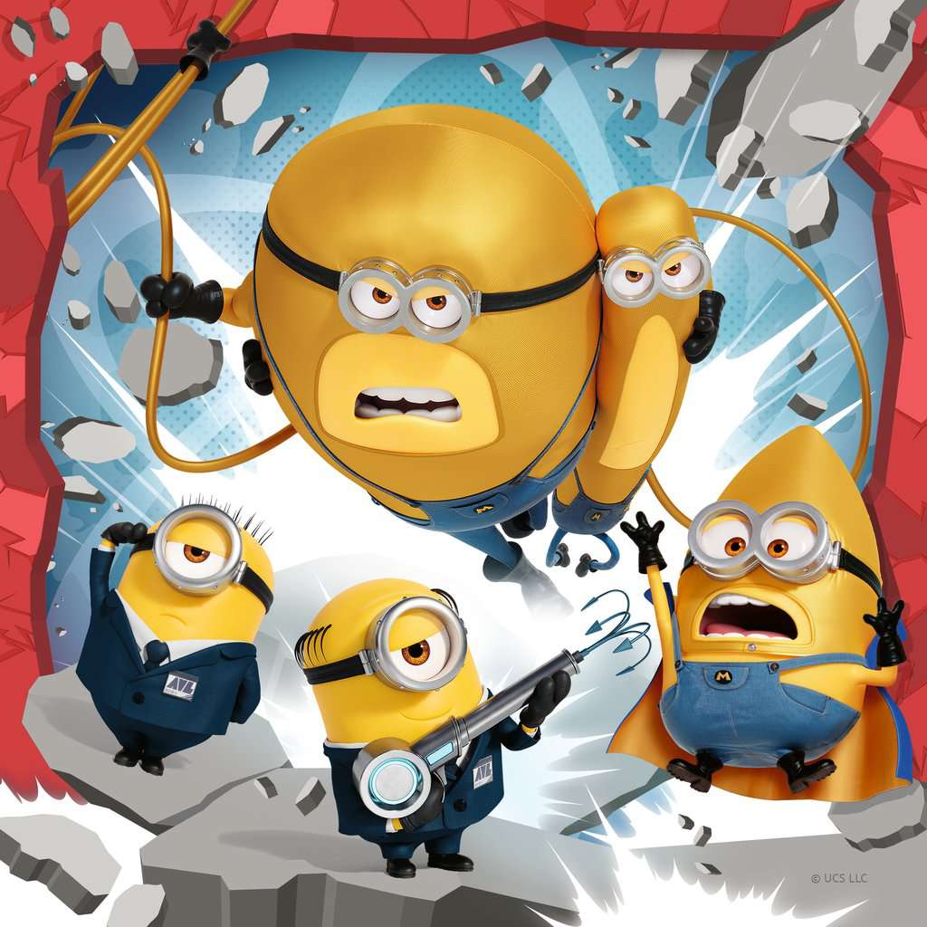 Despicable Me 4 - Despicable Always 3 x 49pc