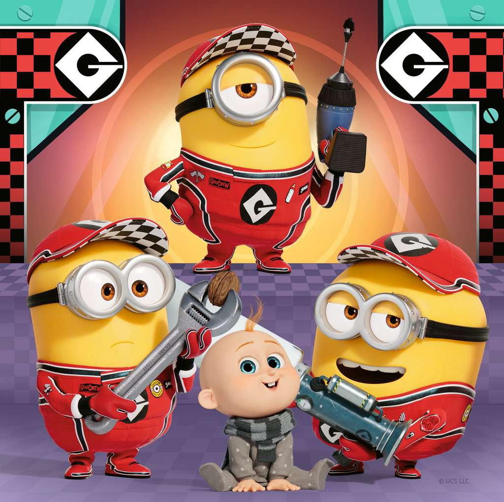 Despicable Me 4 - Despicable Always 3 x 49pc