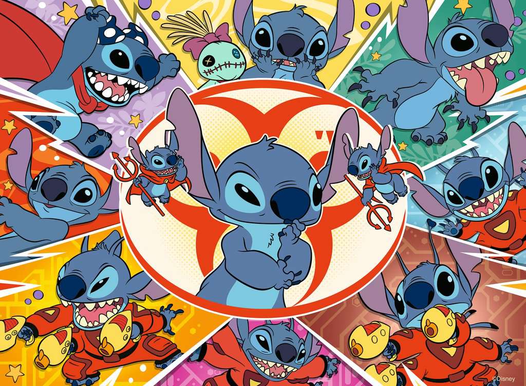 Disney Stitch - In My Own World 100pc XXL