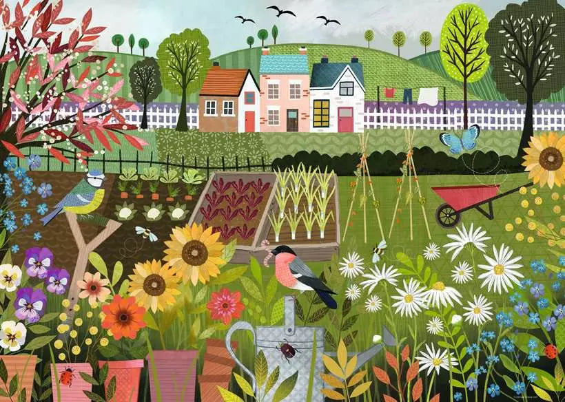 Garden Allotment 1000pc