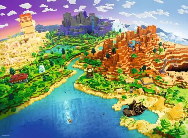 World of Minecraft 500pc