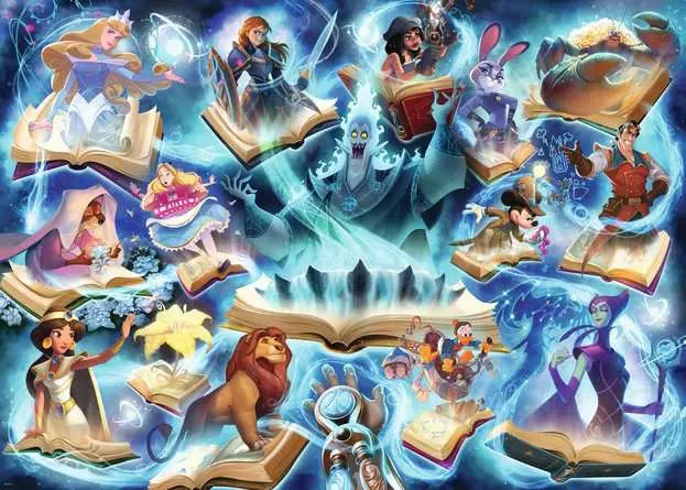 Lorcana Glimmers of the Realm Sapphire 1000pc