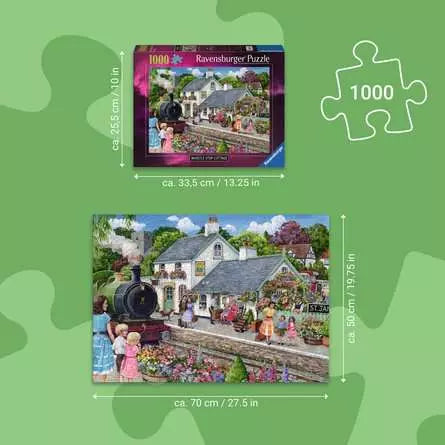 Whistle Stop Cottage 1000pc