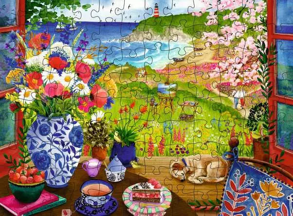 Seaside Window View 100pc