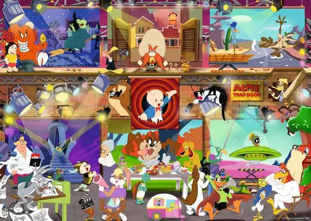 Looney Tunes Studio 1000pc jigsaw puzzle