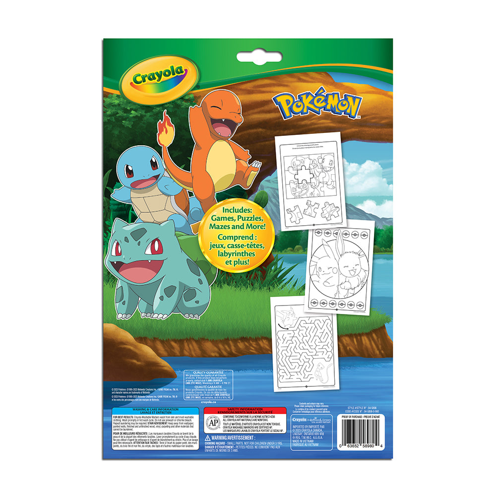 Pokemon Colouring & Activity Pad