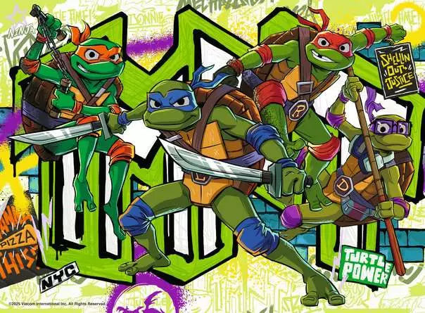 Teenage Mutant Ninja Turtles - The Invincible Turtles 200pc