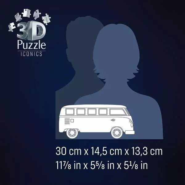 3D Puzzle - Volkswagen T1 185pc