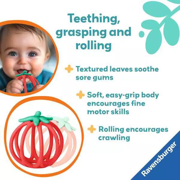 Sensory Teething Ball Tomato