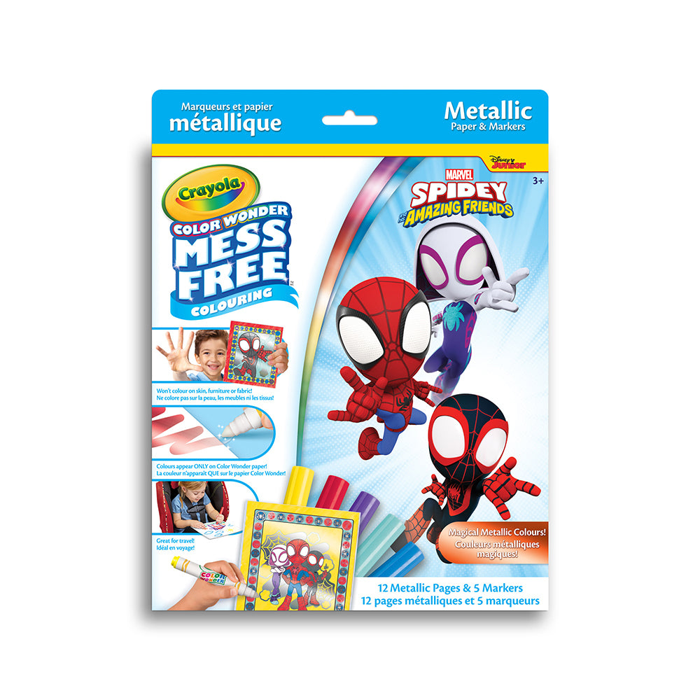 Spidey Amazing Friends Color Wonder Mess Free Colouring