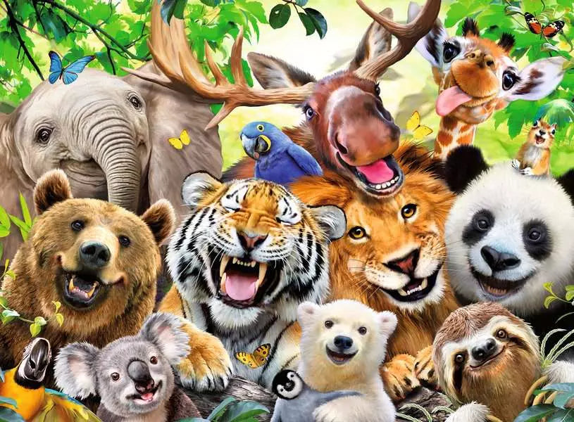 Wild Animal Selfie 300pc