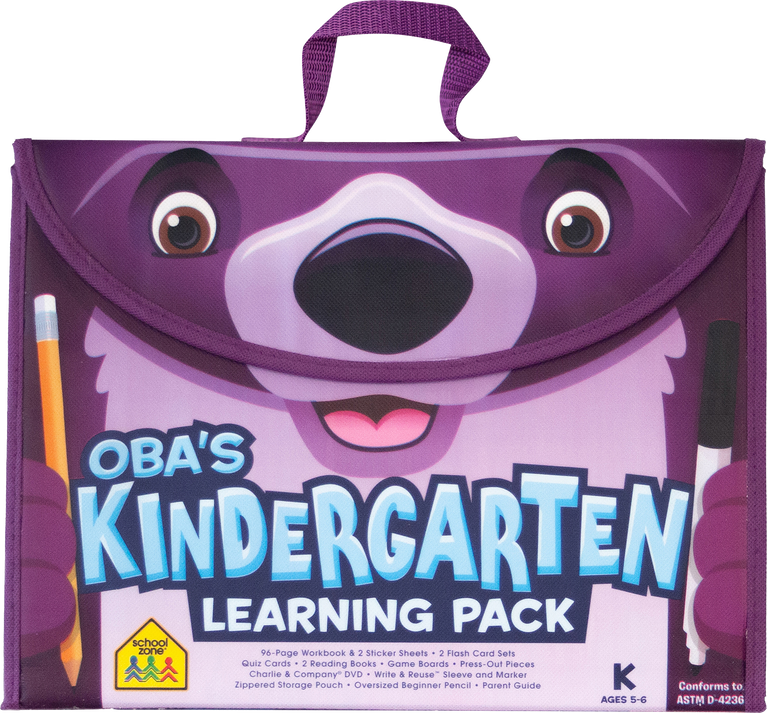 Oba's Kindergarten Learning Pack
