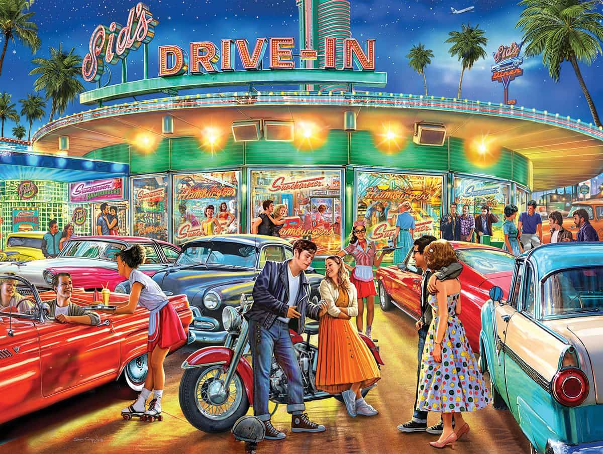 American Drive-In 1000pc