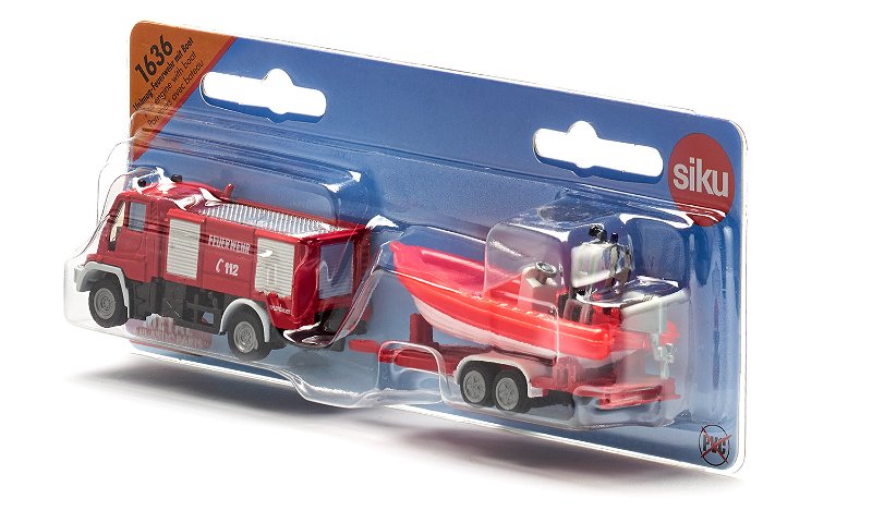 Unimog Fire Engine with Boat