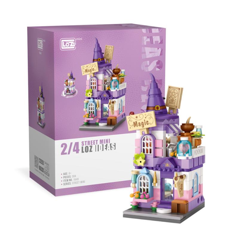 Loz Block Magic House